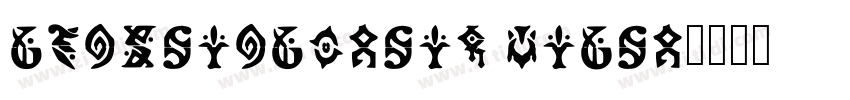 GenshinGothic Light字体转换